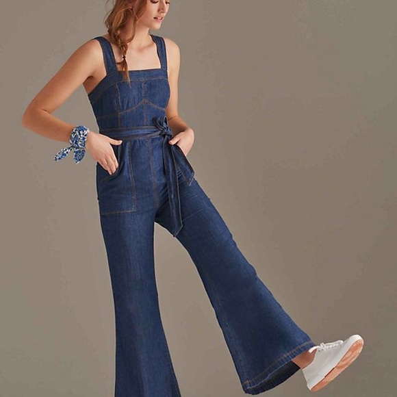 Anthropologie Pants - Anthropologie Denim Jumpsuit
